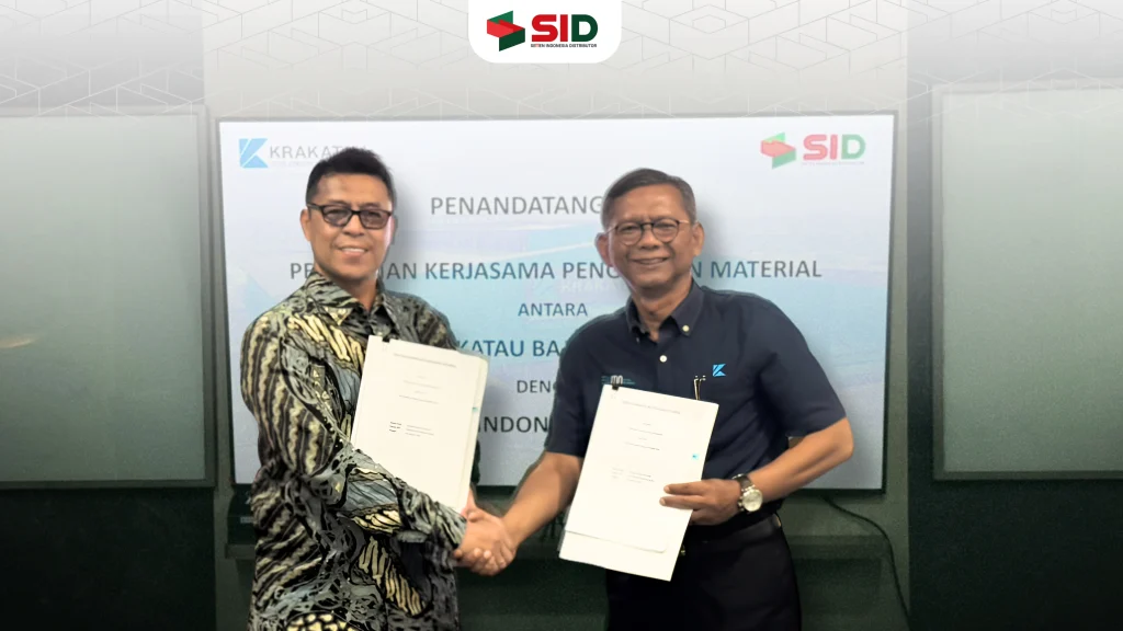 SID dan PT Krakatau Baja Konstruksi Perkuat Sinergi melalui Kerja Sama Pengadaan Material